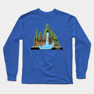 Happy 30th Splash Long Sleeve T-Shirt